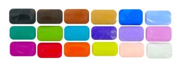 Астра школьный пластилин AS 18 цветов.