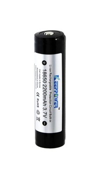KP ICR18650-220PCM 2200mAh Li-ION Protected 3,7V