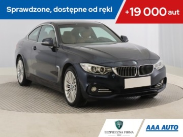 BMW Seria 4 F32-33-36 Coupe 428i 245KM 2013 BMW 4 428i xDrive, Salon Polska, Serwis ASO, 4X4