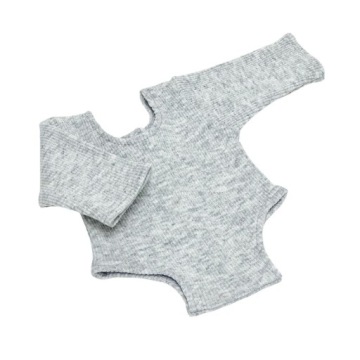 Полосатый боди-комбинезон, Miniland 38 см и Paola Reina, бежевый