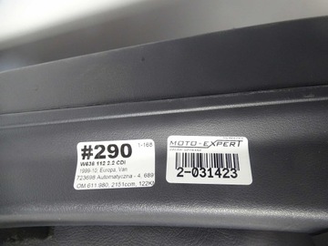MERCEDES VITO W638 SEDADLA ZADNÍ TŘETÍ ŘADA KOMPLET
