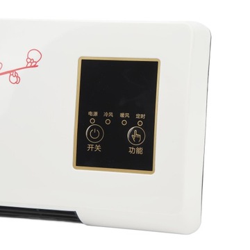 Klimatyzacja naścienna Gorący wentylator z wieszakiem na pilota 2000 W