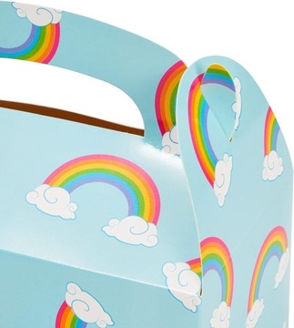 Л27. Коробка для детского душа Blue Panda Rainbow (набор, 21 шт.)