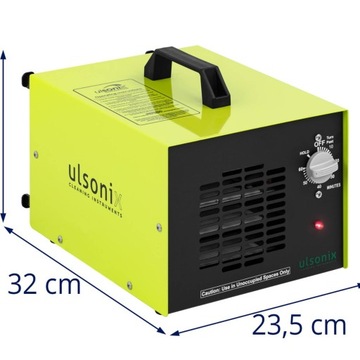 GENERATOR OZONU OZONATOR Z LAMPĄ UV ULSONIX AIRCLEAN-ECO 205W 20G/H