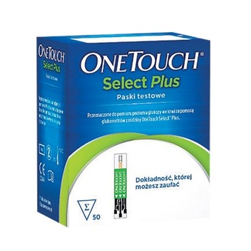 OneTouch Select Plus Paski 50 sztuk