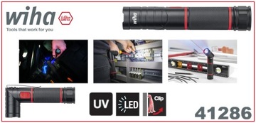 ФОНАРИК WIHA СО СВЕТОДИОДНЫМ И УФ-ЛАЗЕРНЫМ СВЕТОМ 41286
