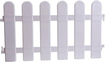Dekoracyjny ogrodowy płotek plastikowy 4szt.