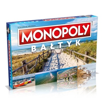 MONOPOLY Bałtyk gra planszowa classic morze Polska rodzinna ekonomiczna