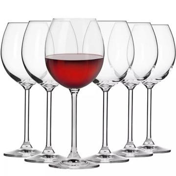Kieliszki do wina czerwonego KROSNO Venezia 350 ml