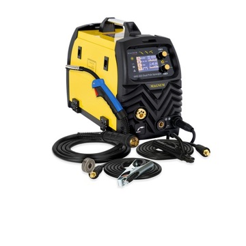 SPAWARKA inwertorowa MAGNUM PULS ALU synergia MIG MMA 200A lutospawanie