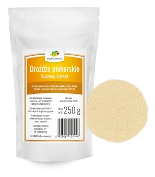 DROŻDŻE suche instant PIEKARSKIE 250g