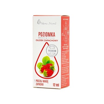 Olejek zapachowy 12 ml poziomka Vera-Nord POLSKI PRODUCENT