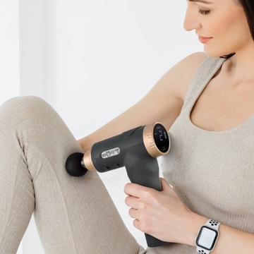 МАССАЖНЫЙ ПИСТОЛЕТ МАССАЖНЫЙ ПИСТОЛЕТ 6 насадок Перезаряжаемый ручной МАССАЖЕР VENGA