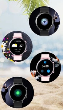 Zegarek SMARTWATCH prezent na komunię DLA DZIEWCZYNKI - rozmowy Bluetooth