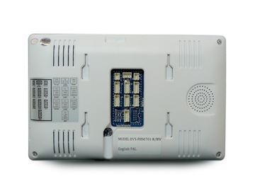 ВИДЕОДОМФОН ДВА БЕЛЫХ МОНИТОРА 7 ФУТОВ КАМЕРА 2MPX FULL HD 1080P P2P TUYA SMART