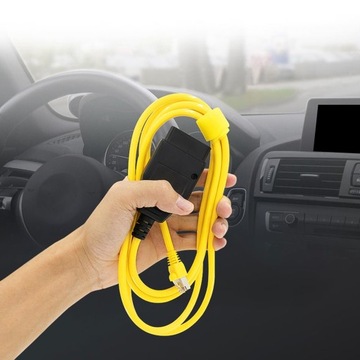 Кабель Ethernet-OBD. Диагностический инструмент кодирования данных интерфейса ENET. Подходит для F/