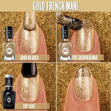 Гель-лак Sally Hansen Miracle Five Golden Blings 155