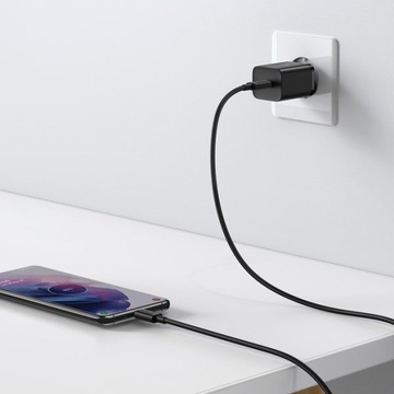 БЫСТРОЕ ЗАРЯДНОЕ УСТРОЙСТВО BASEUS SUPER SI QC 1C 25 Вт USB C С КАБЕЛЕМ USB C — USB C 1 М