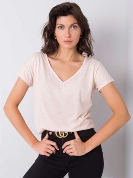 T-shirt-RV-TS-6551.06-jasny różowy rozmiar - S jasny różowy