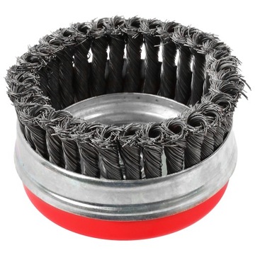 ЩЕТКА ПРОВОЛОЧНАЯ ЩЕТКА 125мм М14 ДЛЯ УГЛОВОЙ ШЛИФМАШИНЫ.