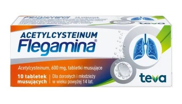 Flegamina Acetylcysteinum ACC 10 tab. musujących