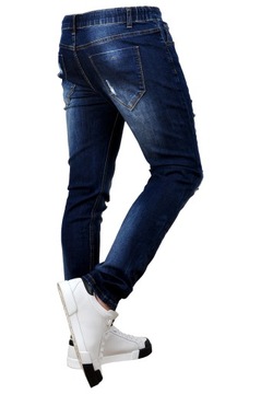 MP0016 r. XL Jeansy MĘSKIE MODNE SLIM FIT