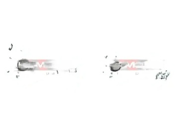 2X TŘMENY BRZDY KAMOKA ZADNÍ L+P DO CITROEN FIAT LANCIA PEUGEOT 807, C8