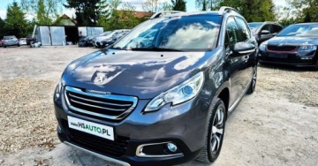 Peugeot 2008 I SUV 1.6 VTi 120KM 2014 Peugeot 2008 BENZYNA PANORAMA grzane fotele niski przebieg OKAZJA, zdjęcie 1