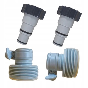 4 adaptery węży akcesoria do basenu adapter