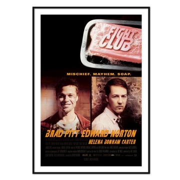 Постер Бойцовского клуба Нортон Питт A1+