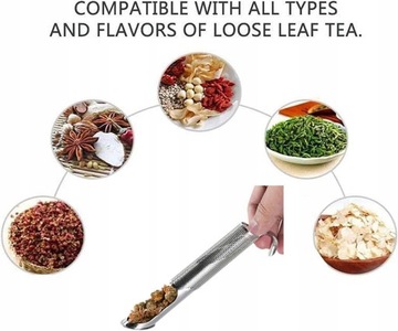 Infuser herbaty, 2 sitki herbaty
