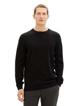 Sweter męski Tom Tailor r. XL black