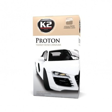 K2 PROTON CARNAUBA ТВЕРДЫЙ ВОСК ДЛЯ АВТОМОБИЛЬНОГО БЛЕСКА С ГИДРОФОБНЫМ ЭФФЕКТОМ