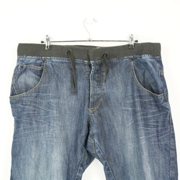 RIVER ISLAND Spodenki męskie jeans Rozmiar W38_pas 102 cm