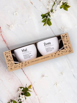 МУЖ И ЖЕНА / набор кружек