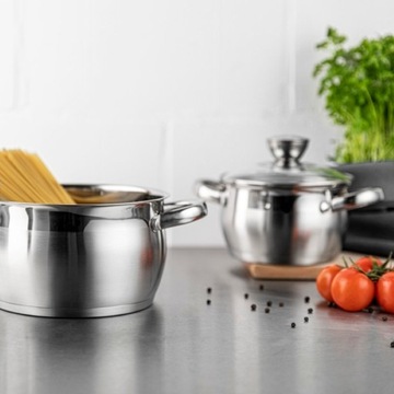 Набор горшков FLORINA Oliver 8 шт. Введение в INOX от Матеуша Гесслера