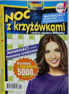 NOC Z KRZYŻÓWKAMI WIEM KRZYŻÓWKI 10/2023