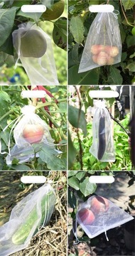 СУМКИ-ЧЕХЛЫ ДЛЯ ФРУКТОВ, ОВОЩЕЙ, ВРЕДИТЕЛЕЙ 100 шт.