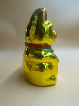 Японский Манеки-Нэко Китайский счастливый кот 25см