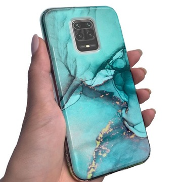 Grube etui crystal 2MM do Xiaomi Redmi Note 9s / Note 9 Pro + szkło 3D