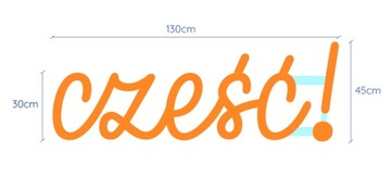 Светодиодная надпись тонкий логотип в форме вывески ДИЗАЙН