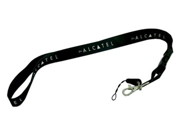 Smycz do Alcatel czarna szer. 20mm dł. 52cm