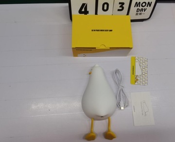Силиконовый ночник для детейLED Duck Touch