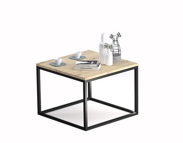 stolik ława kawowy industrial loft Dąb Artisan