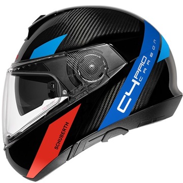 Kask Schuberth C4 PRO CARBON Avio Blue 3k S