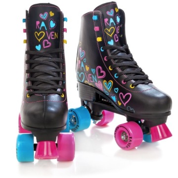 Регулируемые роликовые коньки Raven Trista Black 31-34