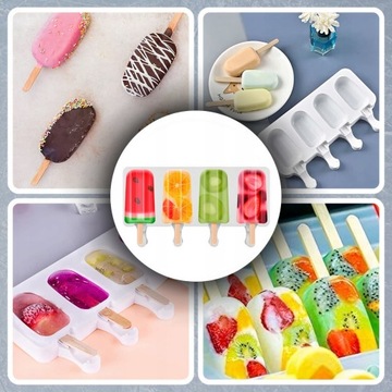 ФОРМОВКА ДЛЯ МОРОЖЕНОГО СИЛИКОНОВОЙ ФОРМЫ НА ПАЛОЧКЕ ЛЬДА