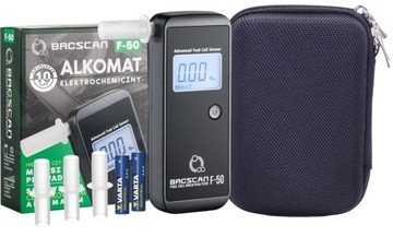Alkomat BACscan F-50 + Kalibracje i etui