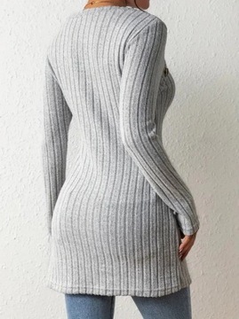 Женская двубортная блузка без шнуровки, длинные рукава, глубокая, квадратная