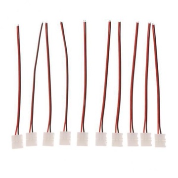 3X 10x jednokolorowa taśma LED bez lutowania 10 mm
